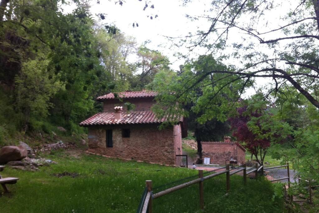 La Badenca. Masia Catalana Del S. XVII Riudaura Dış mekan fotoğraf