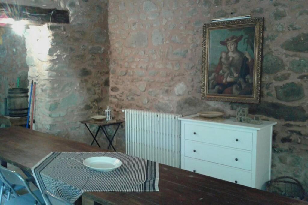 La Badenca. Masia Catalana Del S. XVII Riudaura Dış mekan fotoğraf